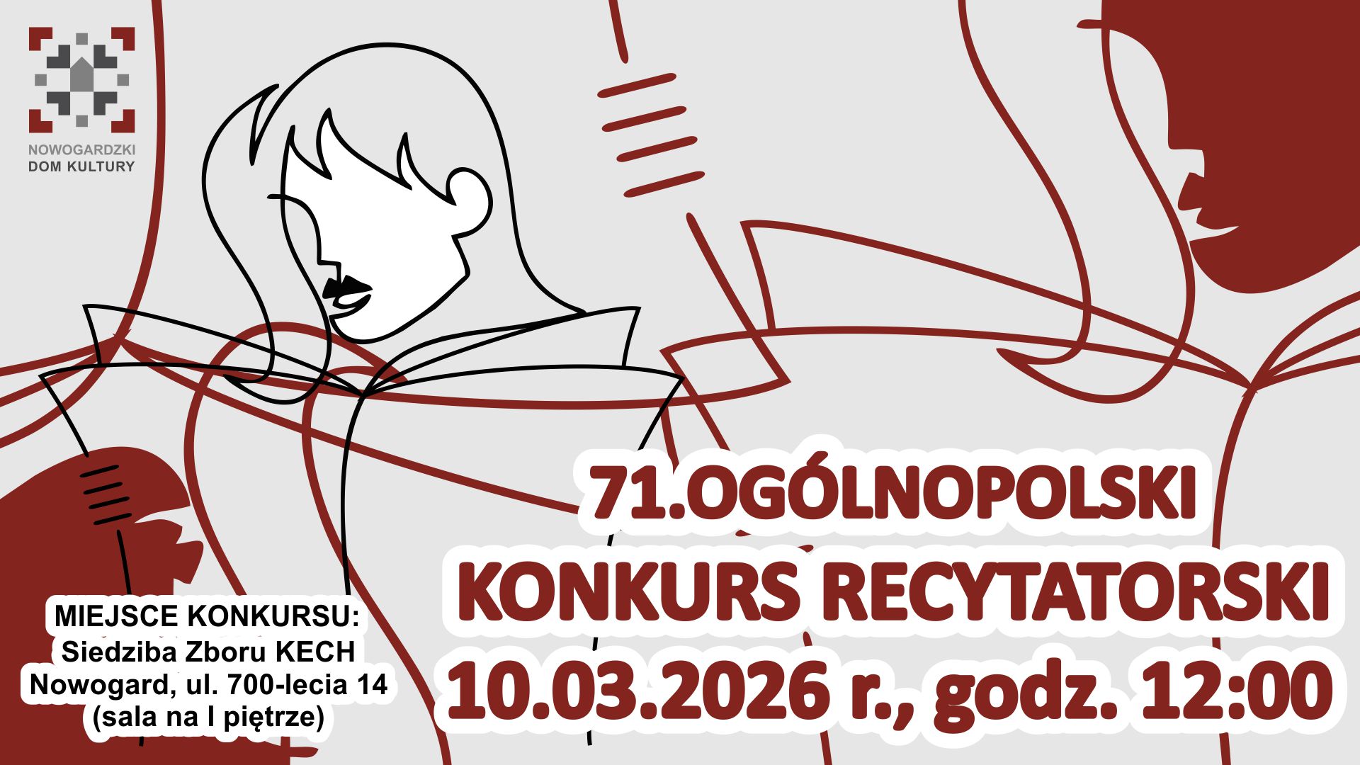 71. OGÓLNOPOLSKI KONKURS RECYTATORSKI